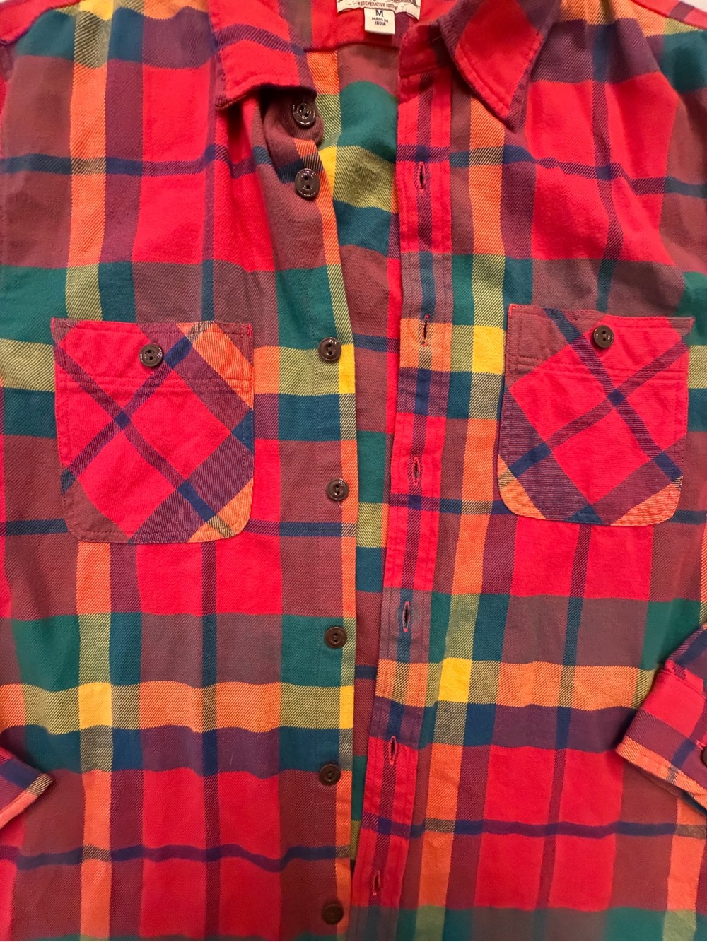 J. Crew Multicolor Plaid Button-Down Shirt - Picture 3 of 6